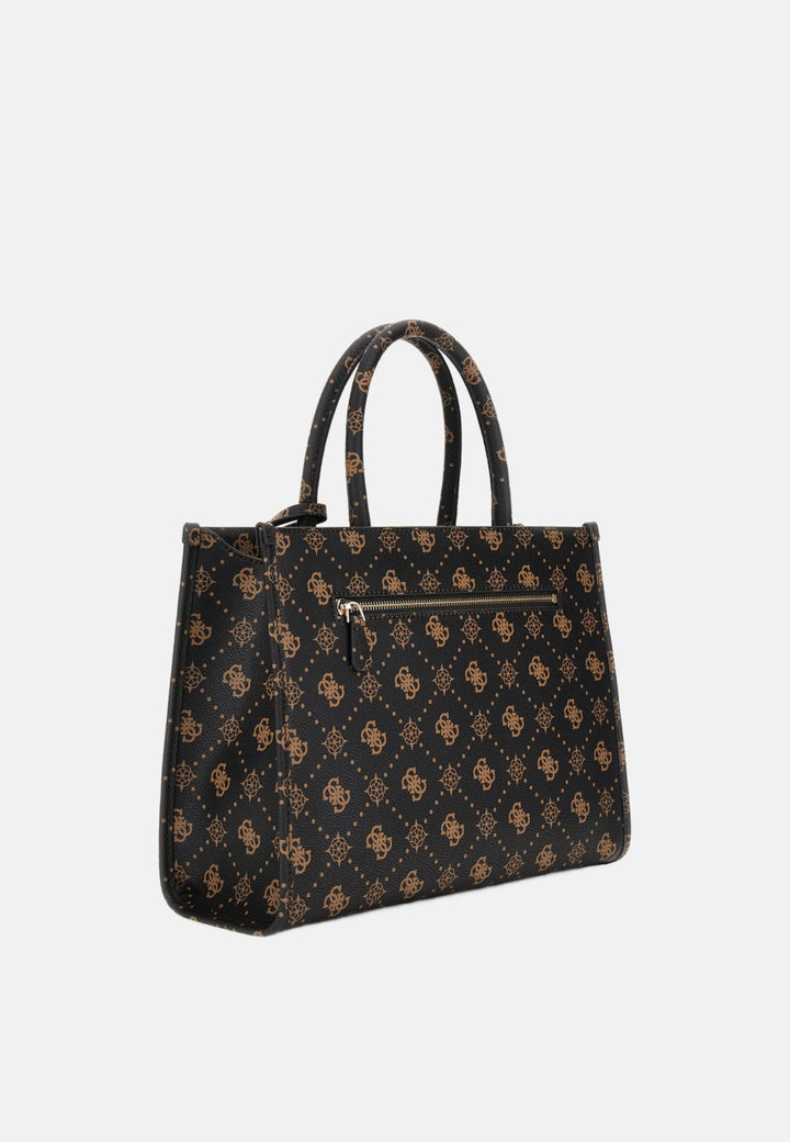 Guess Sac Bandoulière Silia Girlfriend Sat Espresso Logo -- vue 6 sur 10