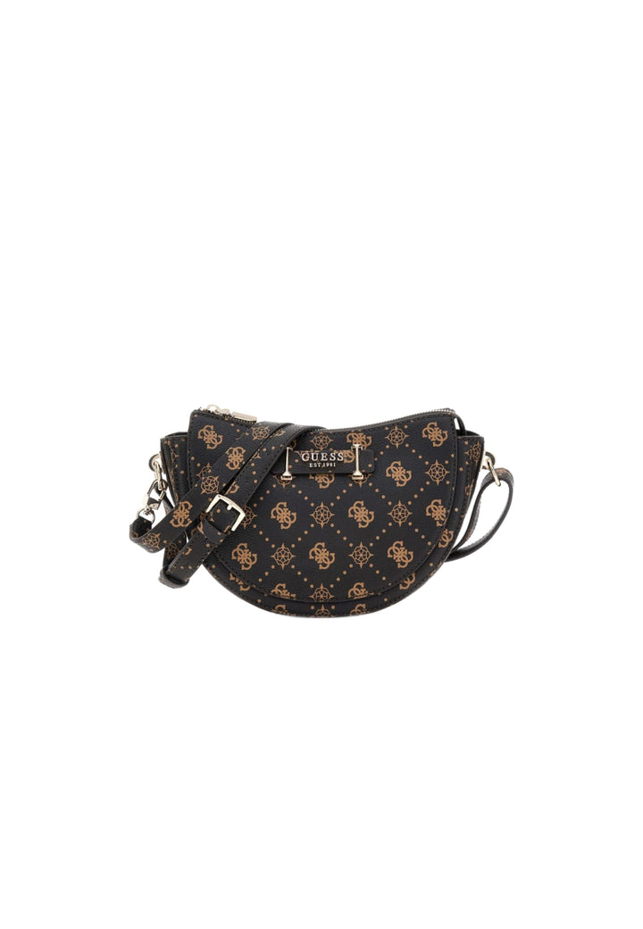 Guess Sac Bandoulière Silia Girlfriend Sat Espresso Logo -- vue 1 sur 9