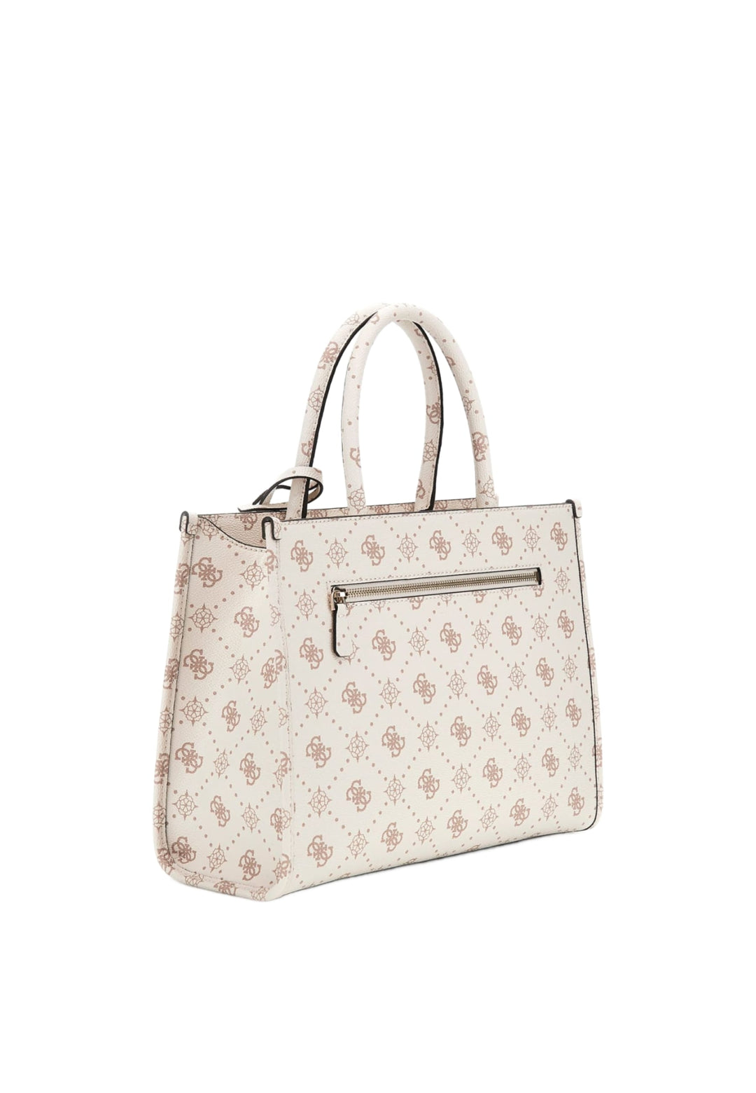 Guess Sac Bandoulière Silia Girlfriend Sat Vanilla Logo -- vue 3 sur 8