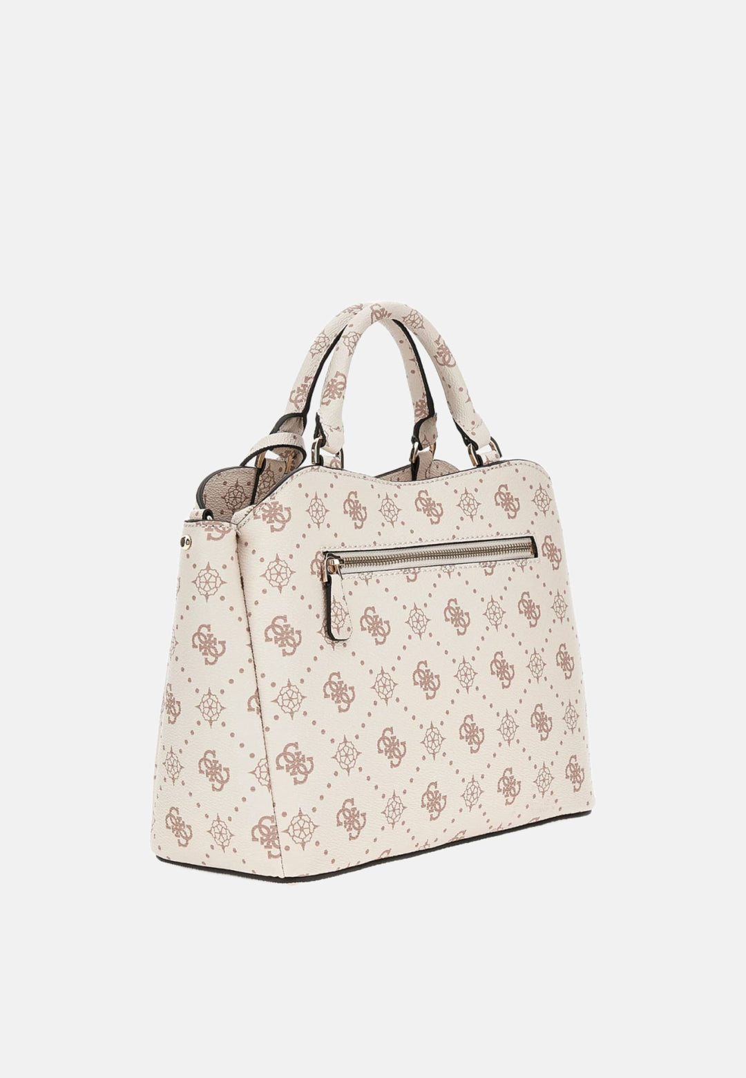 Guess Sac Bandoulière Silia Girlfriend Sat Vanilla Logo -- vue 4 sur 8