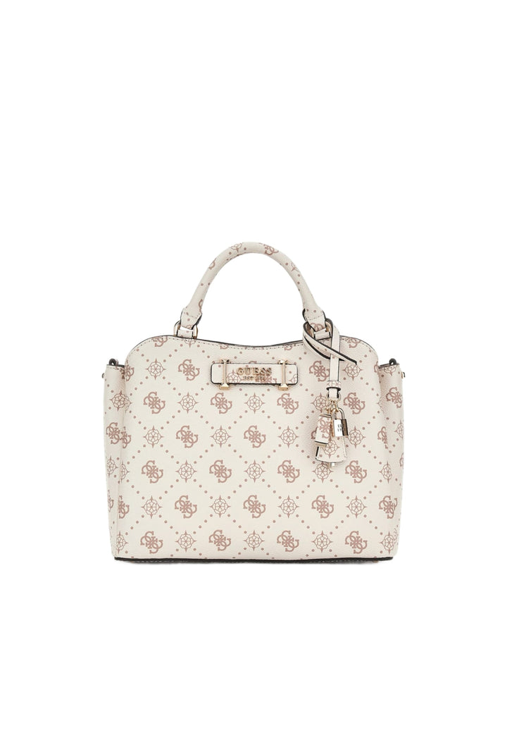 Guess Sac Bandoulière Silia Girlfriend Sat Vanilla Logo -- vue 1 sur 8