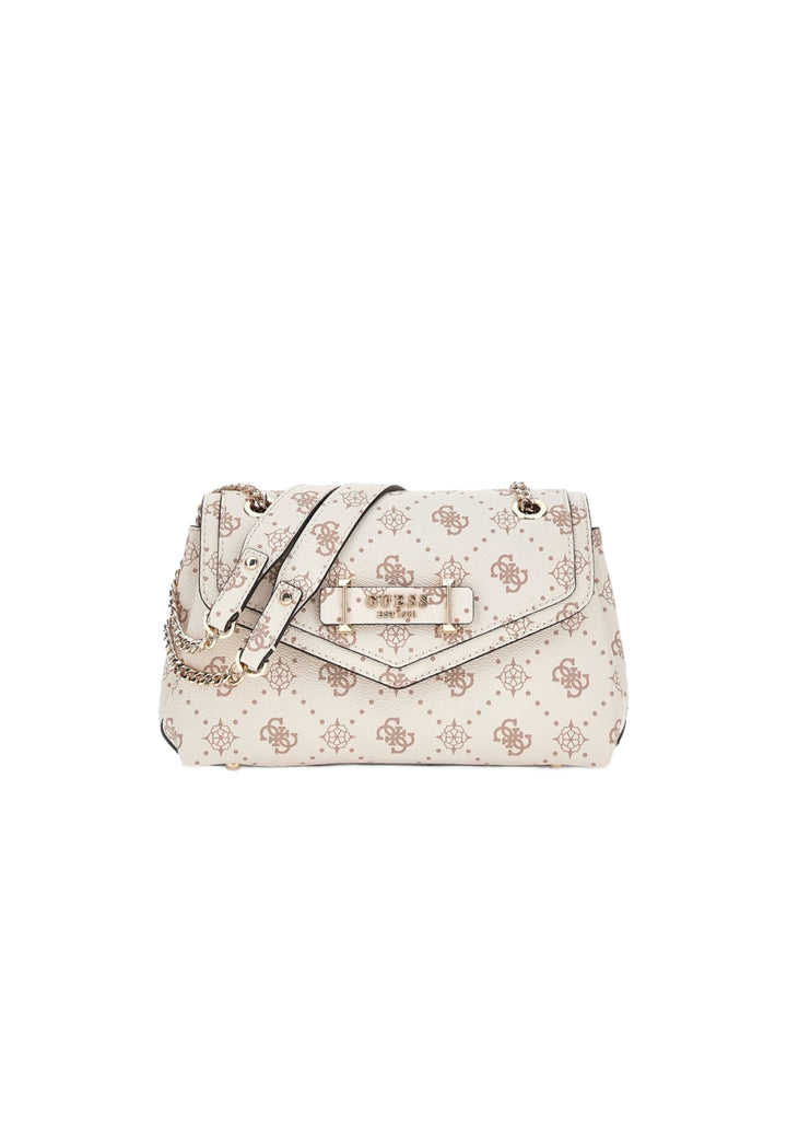 Guess Sac Bandoulière Silia Girlfriend Sat Vanilla Logo -- vue 1 sur 8