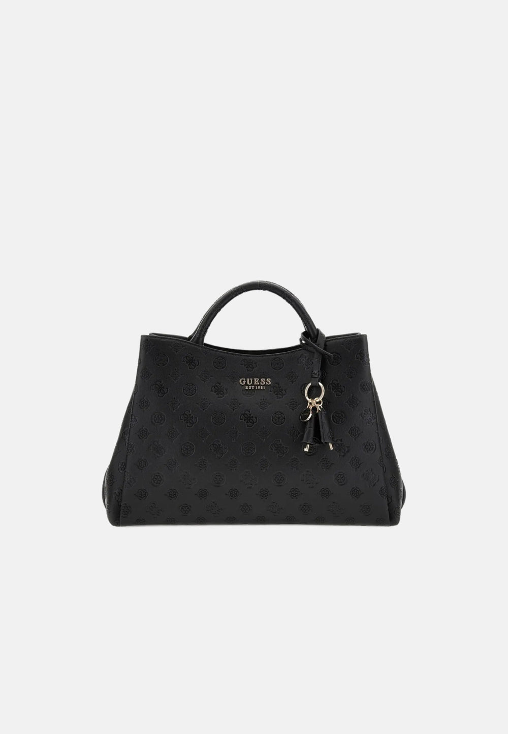 Guess Sac Bandoulière Zarela Luxury Satche Black Logo -- vue 2 sur 6