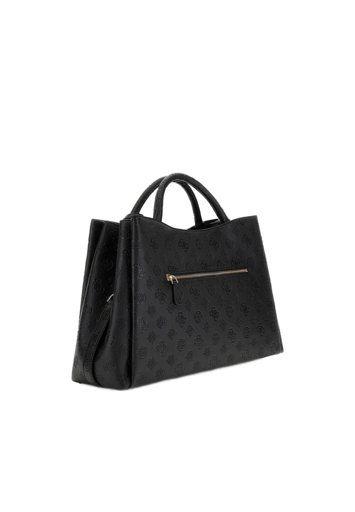 Guess Sac Bandoulière Zarela Luxury Satche Black Logo -- vue 5 sur 6