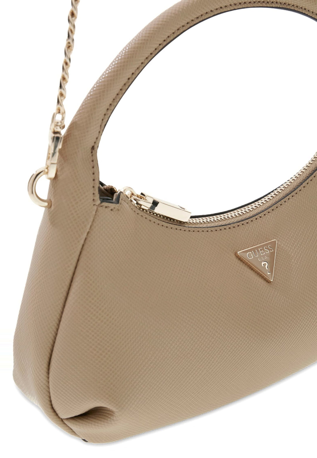 Guess Sac Hobo Gilda Mini Beige — vue vue
