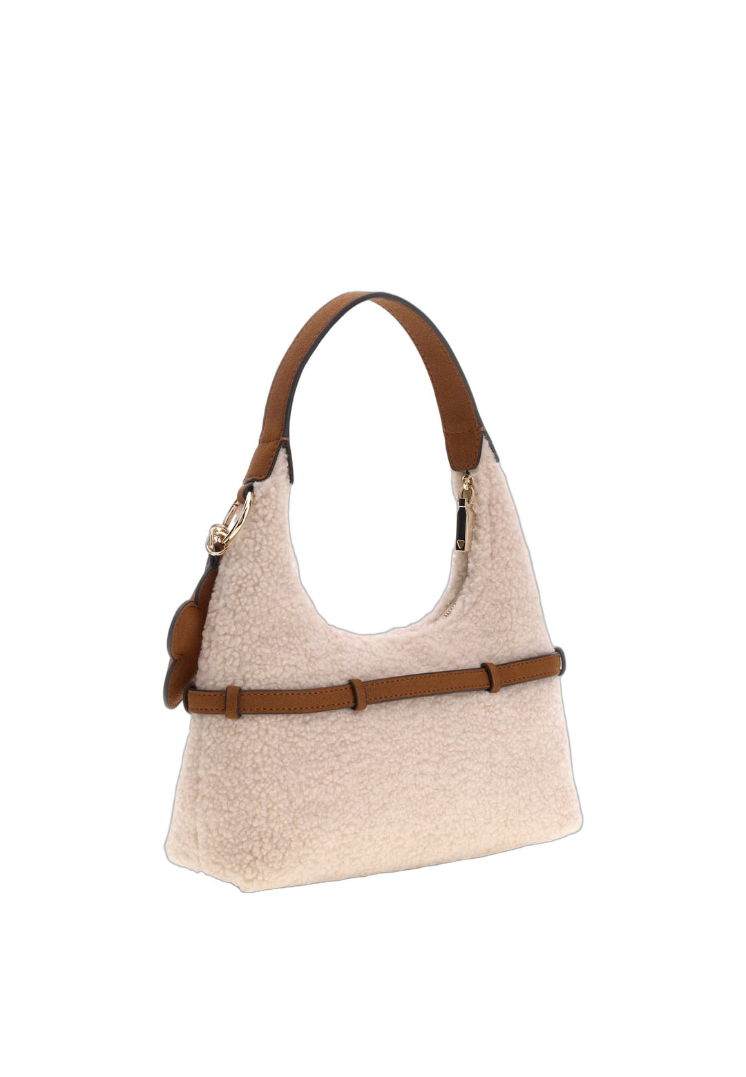 Guess Sac Hobo Taylor Mini Off White/Cognac — vue vue