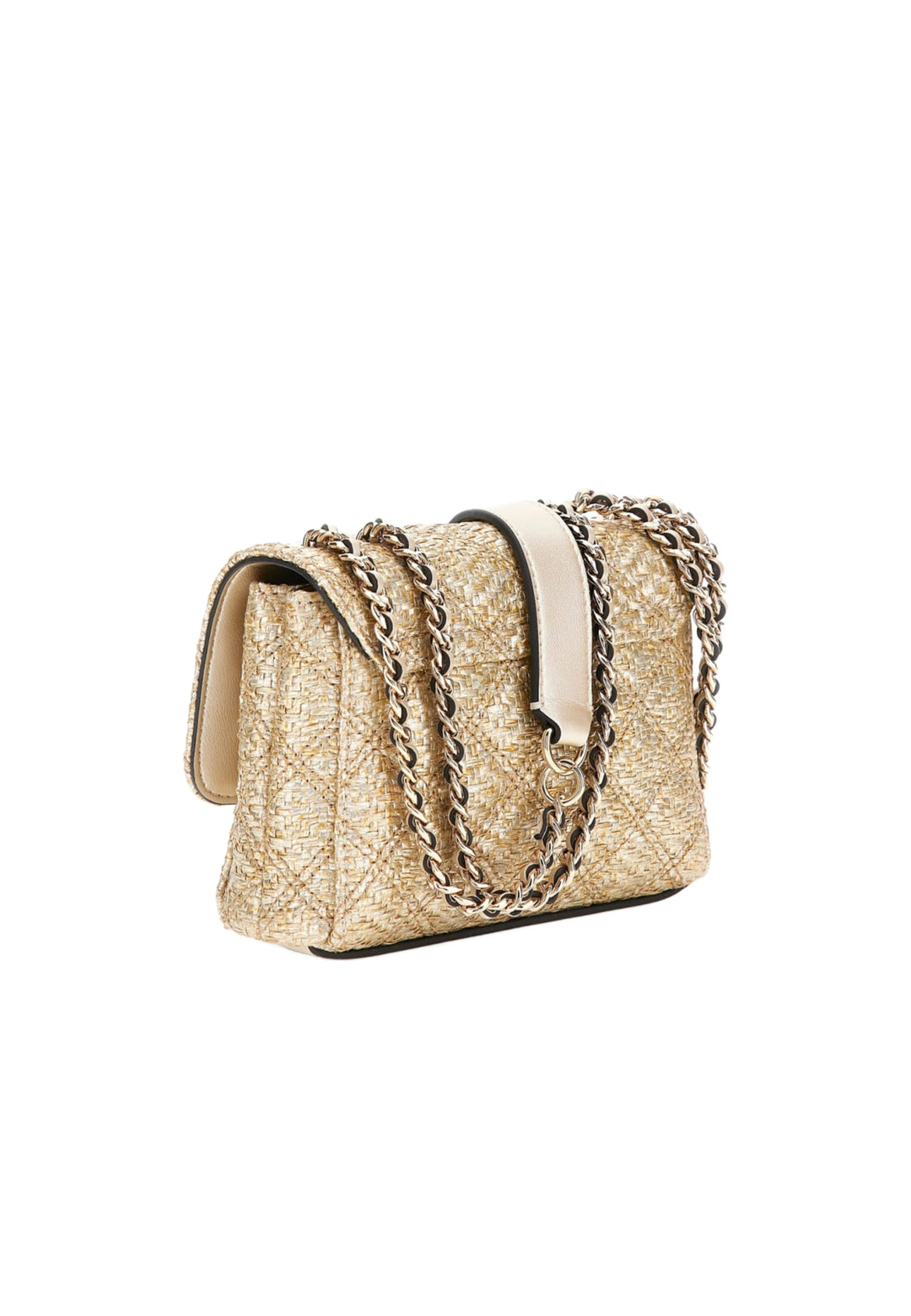 Guess Sac Rabat Giully Ii 2 Comp Cnv Gold -- vue 3 sur 7