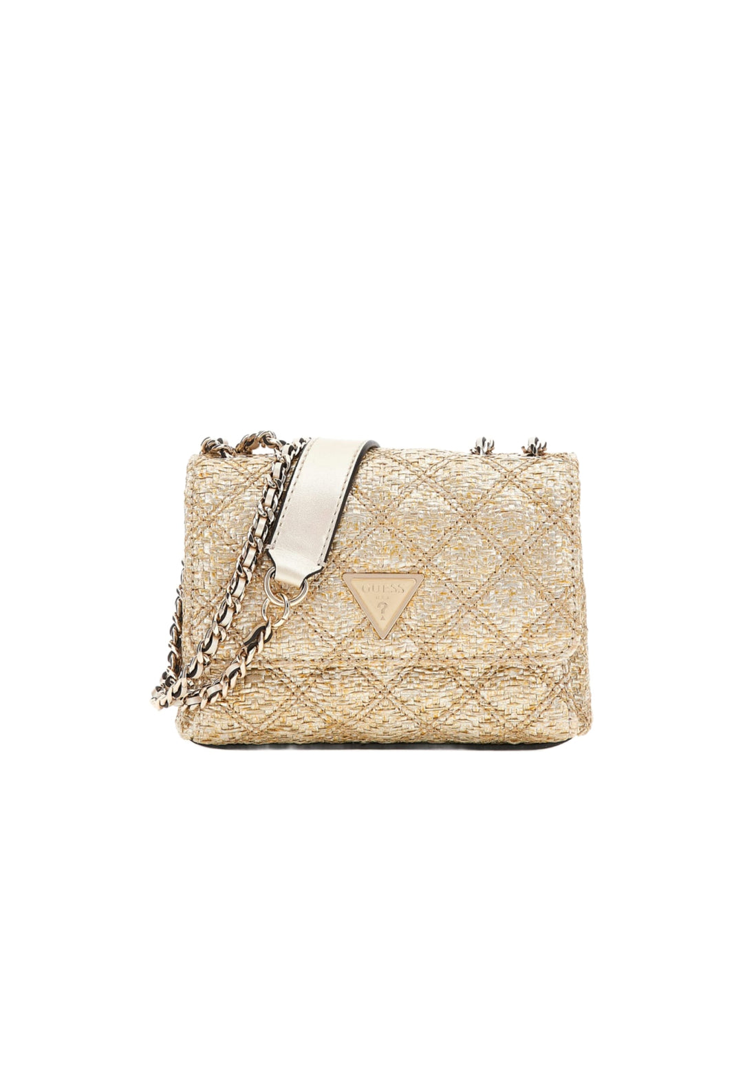 Guess Sac Rabat Giully Ii 2 Comp Cnv Gold -- vue 1 sur 7