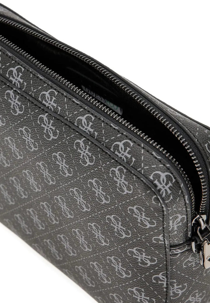 Guess Sacoche Milano Compact MILOP5222 Black/Orange — vue 5 sur 9