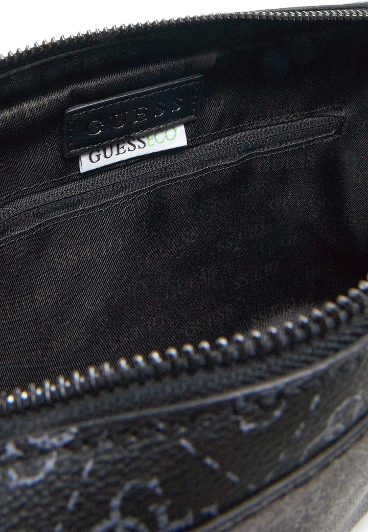 Guess Sacoche Milano Compact MILOP5222 Black/Orange — vue 7 sur 9