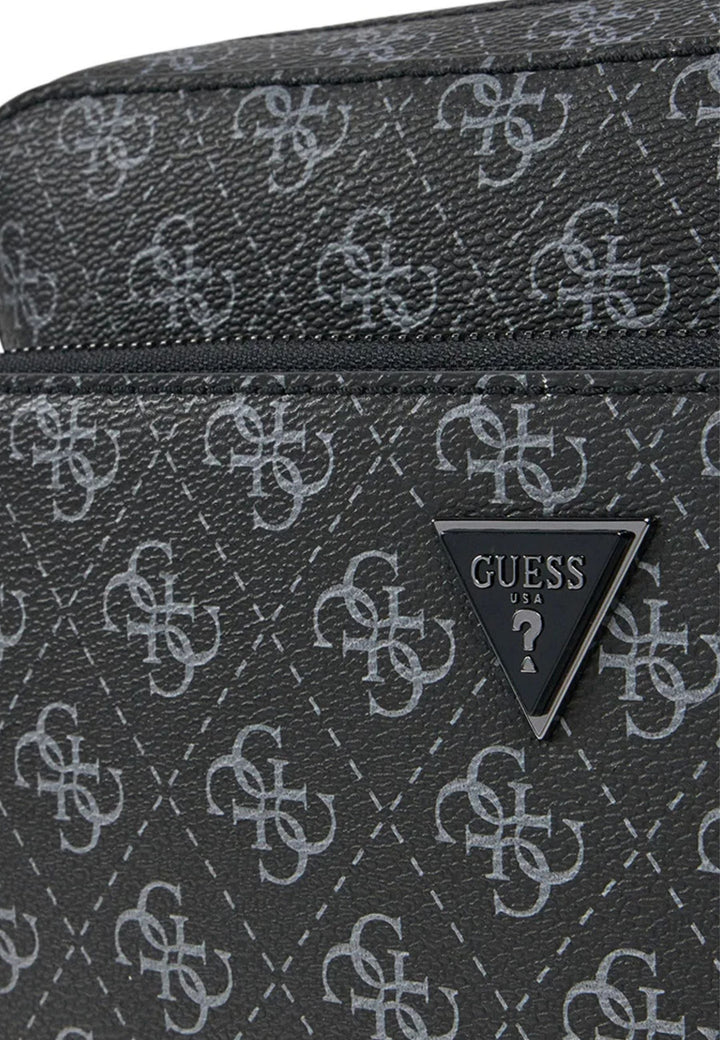 Guess Sacoche Milano Compact MILOP5222 Black/Orange — vue 8 sur 9