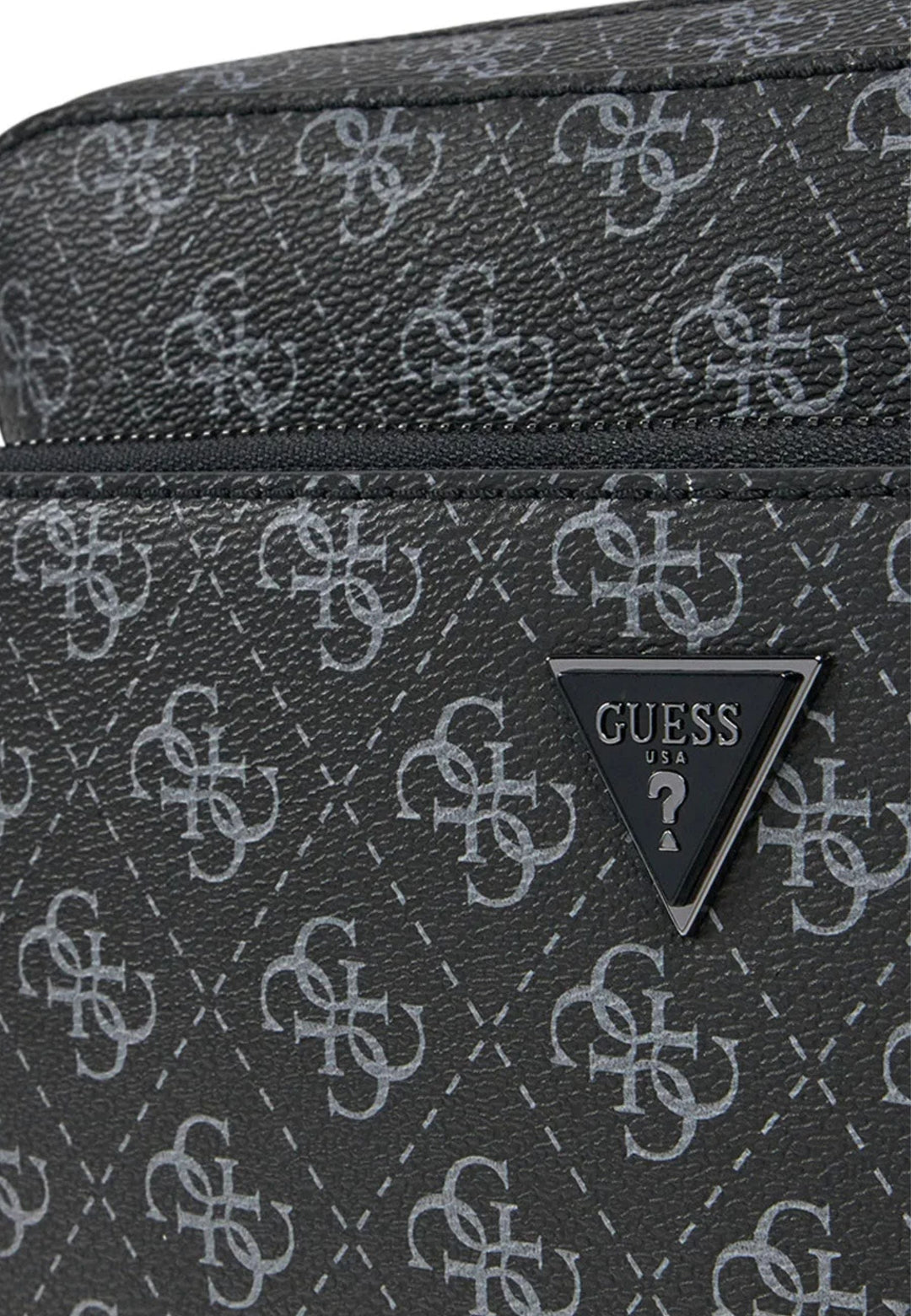 Guess Sacoche Milano Compact MILOP5222 Black/Orange — vue 8 sur 9