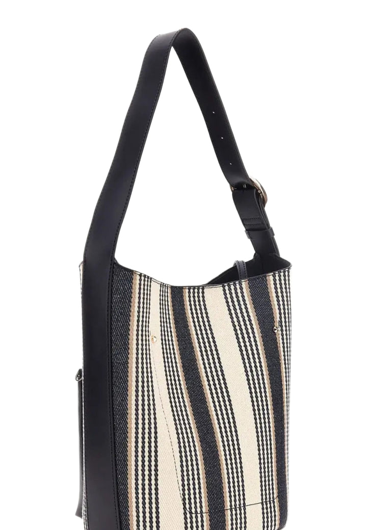 Guess Sacs à main Nicolette Lrg Bucket Navy Multi -- vue 3 sur 7