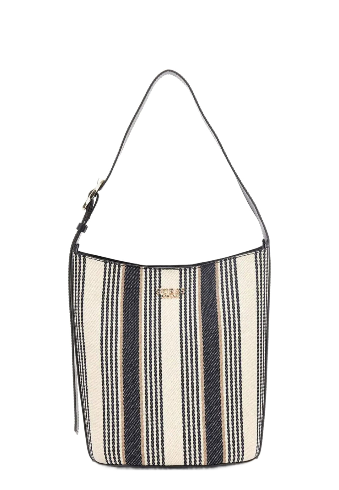 Guess Sacs à main Nicolette Lrg Bucket Navy Multi -- vue 5 sur 7