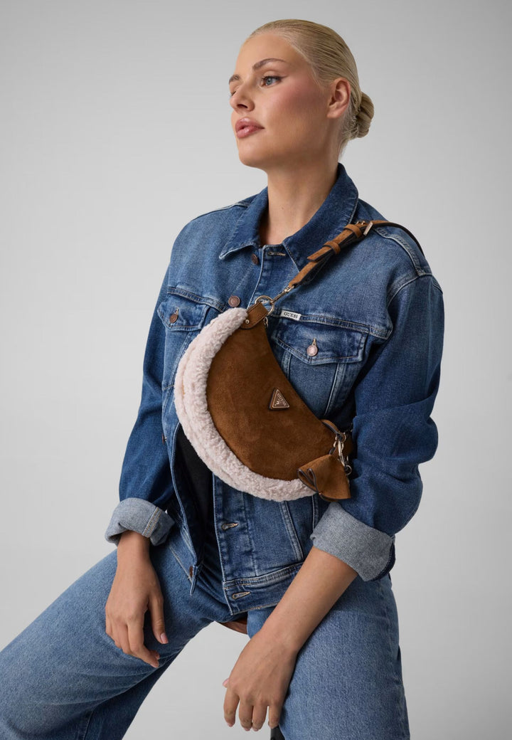 Guess Umhängetasche Katie Cognac