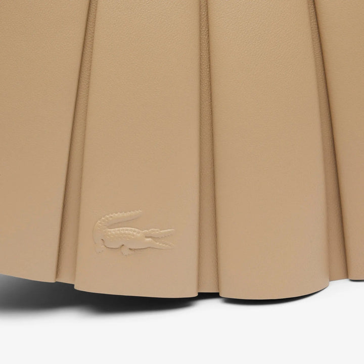 Lacoste Pequena mala Lenglen Défilé em couro NU5011DP - Viennois