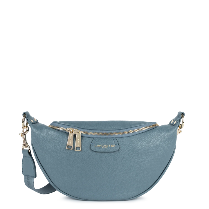 Lancaster Sac banane Zippé Dune 529-85 Bleu Givré
