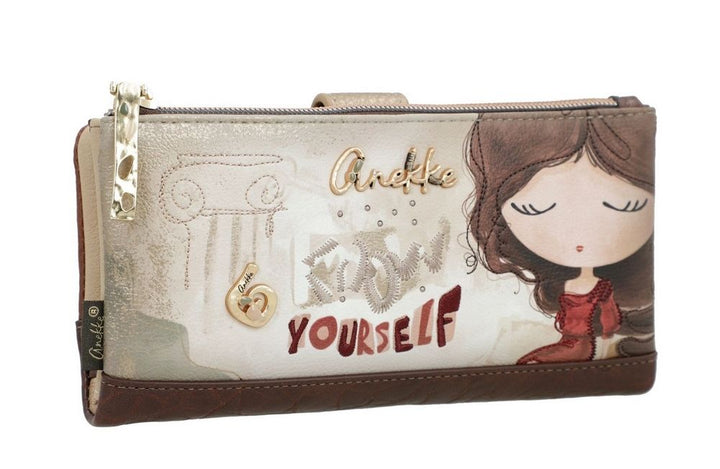 Grote portemonnee Anekke Muse 42709-906 Taupe