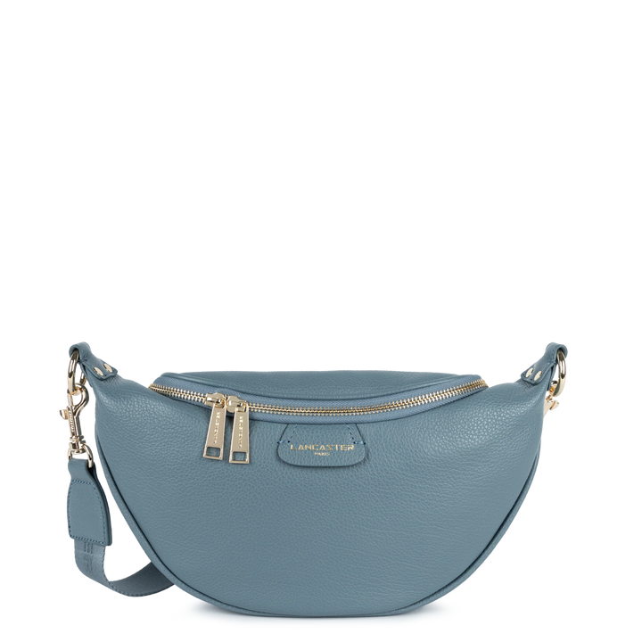 Lancaster Sac banane Zippé Dune 529-85 Bleu Givré