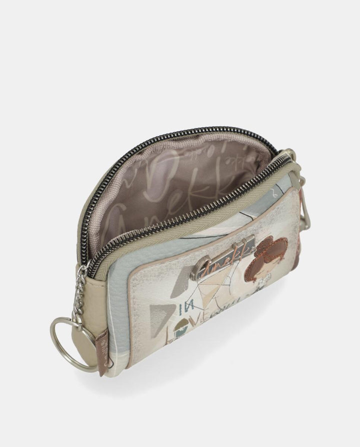 Kleine portemonnee Anekke Sophia 42809-018 Taupe