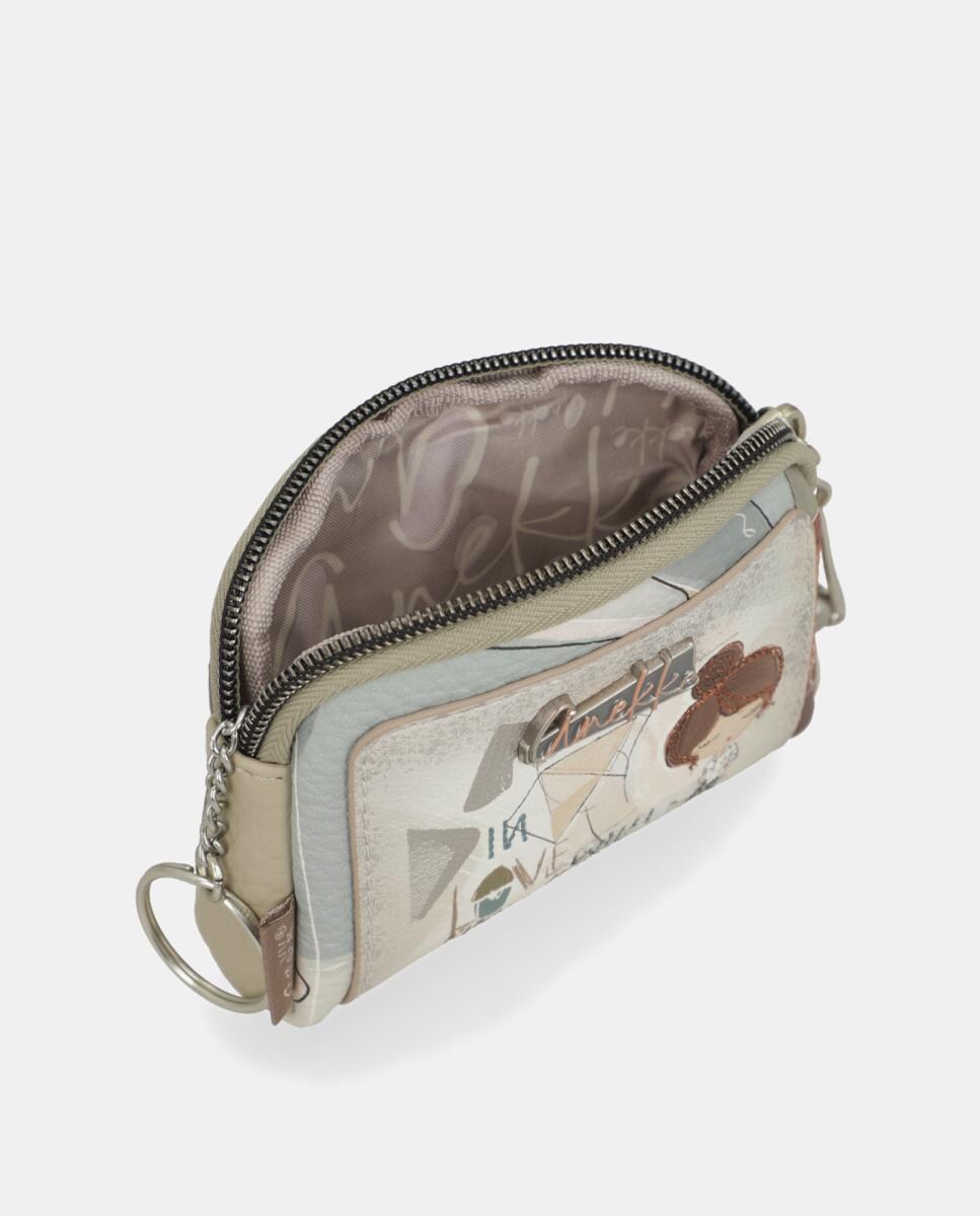 Piccolo Portamonete Anekke Sophia 42809-018 Taupe