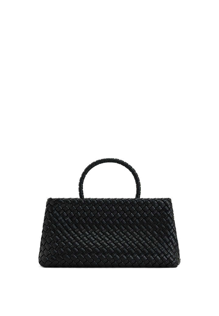 JW PEI Cabas Elora Tressé Black — vue de dos