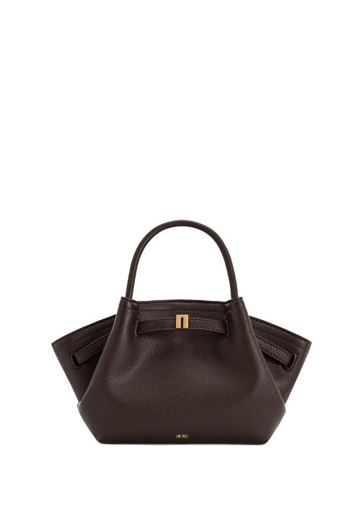JW PEI Cabas Hana Mini Dark Brown — vue de face