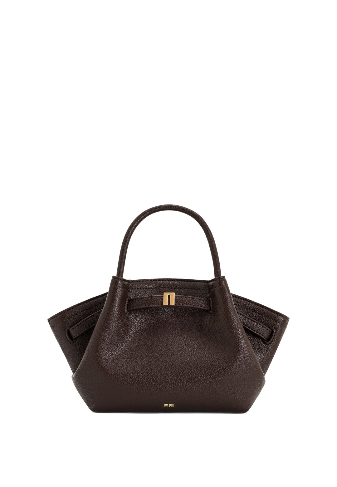 JW PEI Cabas Hana Mini Dark Brown — vue de face