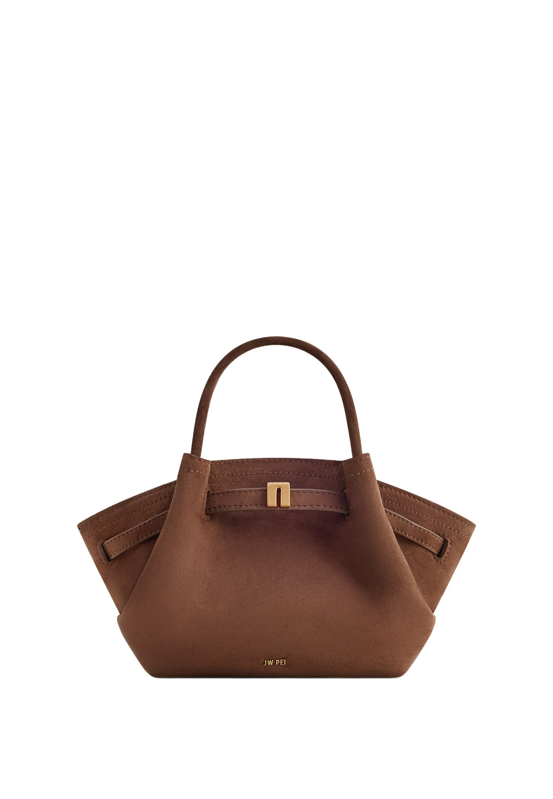 JW PEI Cabas Hana Mini Mocha Brown — vue de face