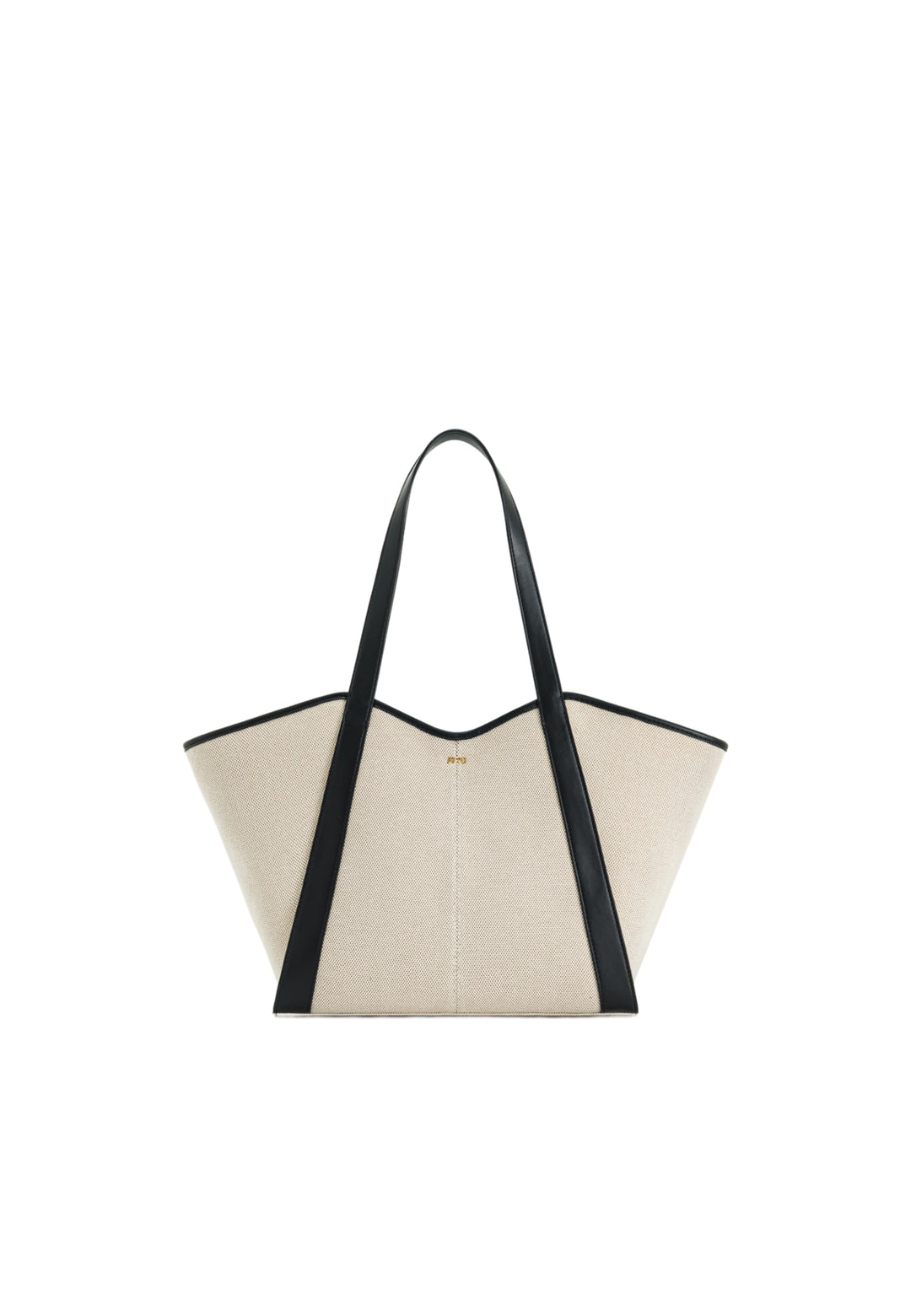 Cabas JW PEI Kiana en toile noire — vue de face