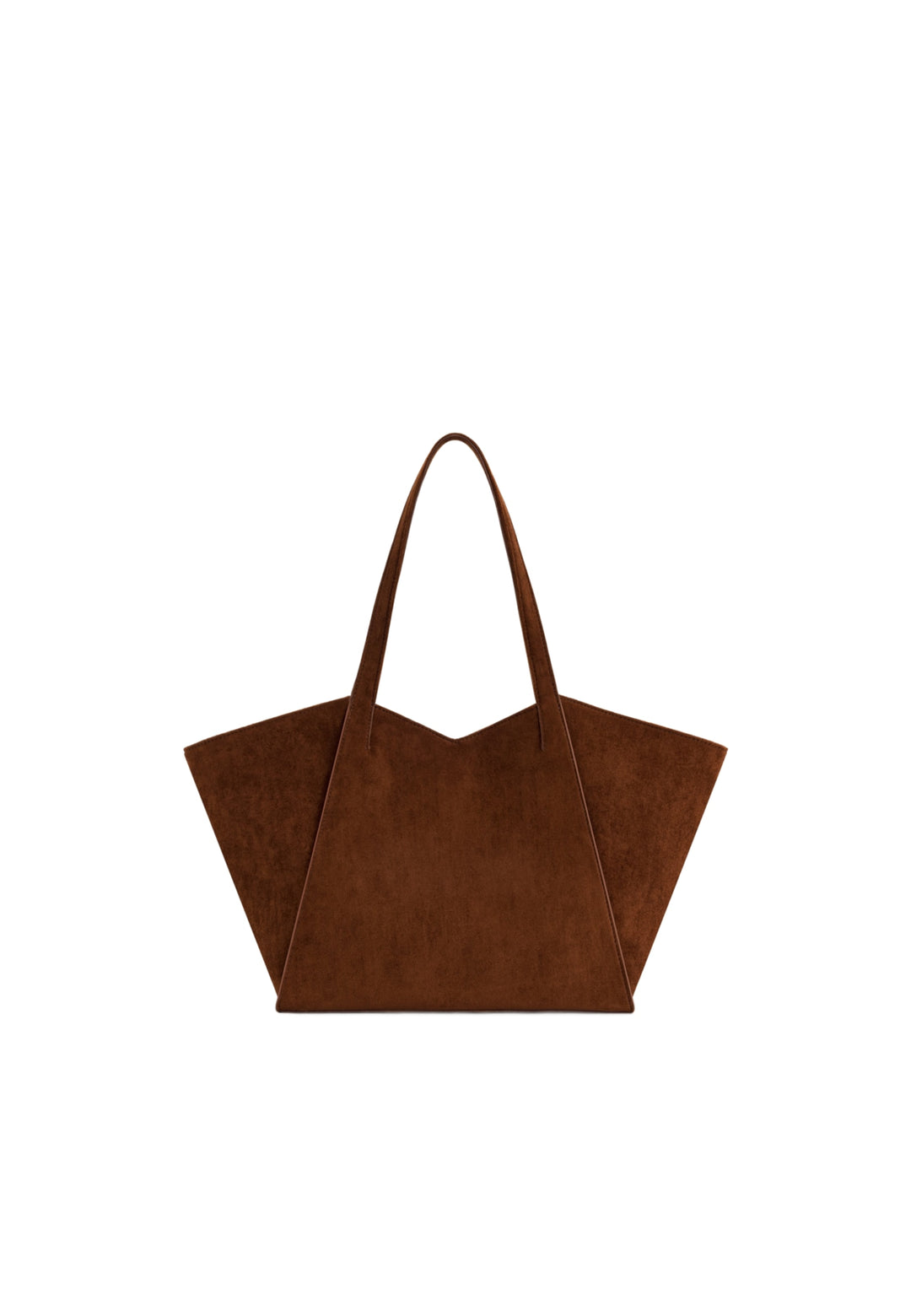 Cabas JW PEI Kiana Dark Brown, porté main, vue de face