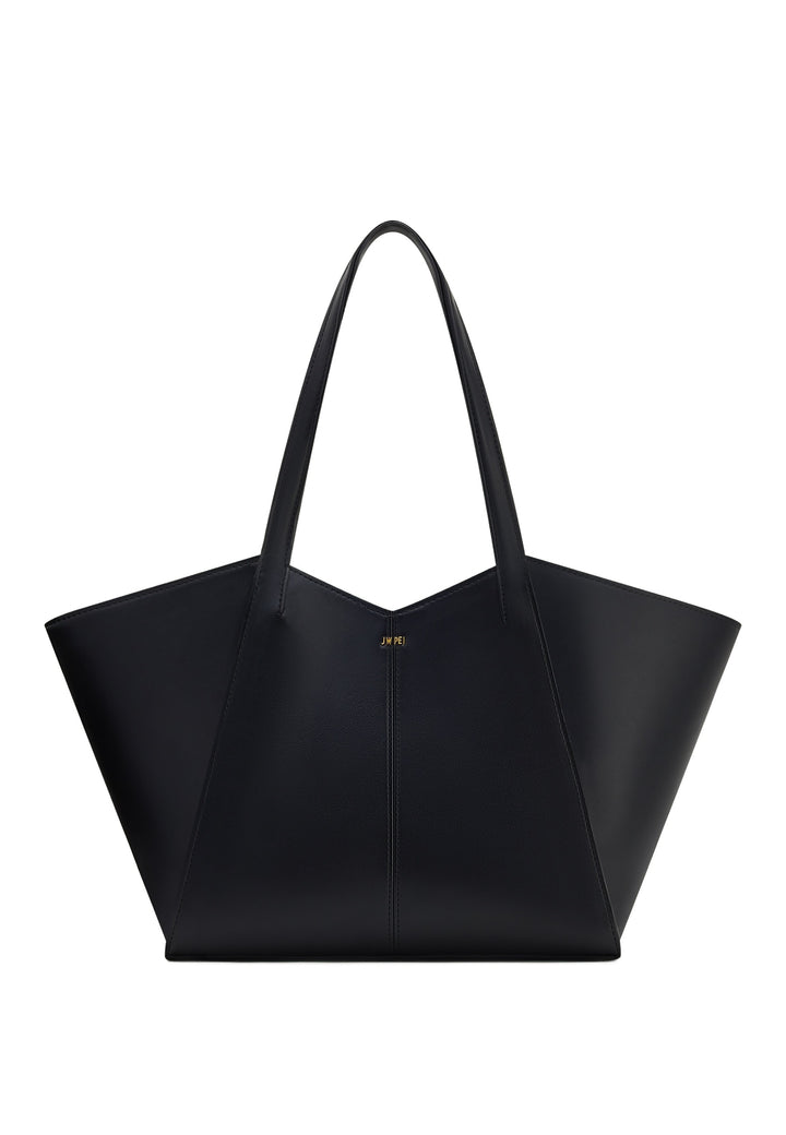 JW PEI Cabas Kiana Large Jet Black — vue de face
