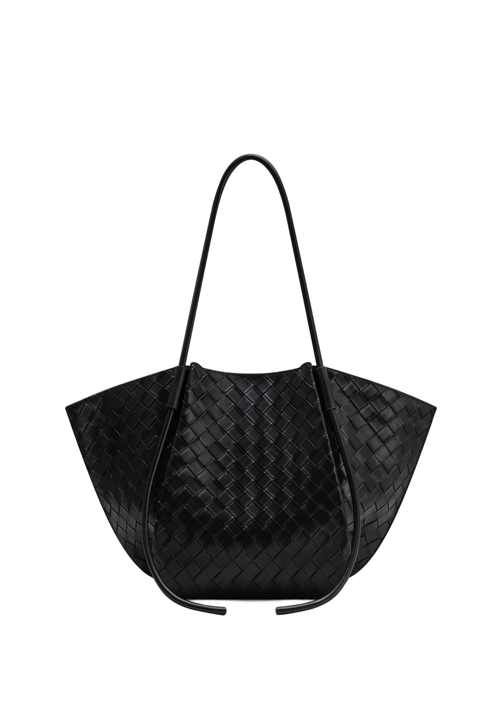 JW PEI Cabas Nala Wide Tressé Black — vue de dos