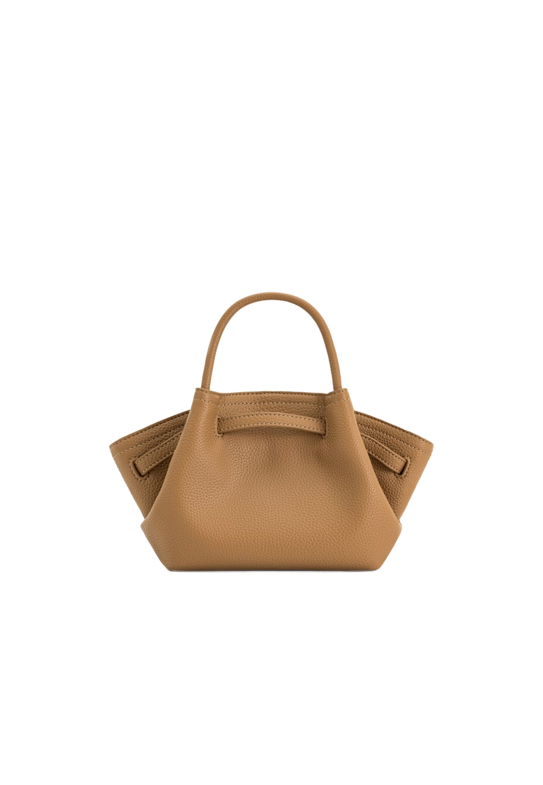 Cabas / Shopping JW PEI Hana Latte Color — vue de face, simili cuir grainé beige