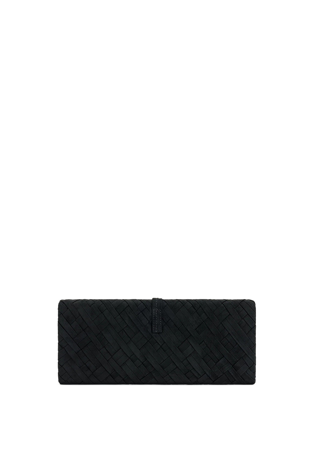 JW PEI Pochette Zaria Tressé Black — vue de dos