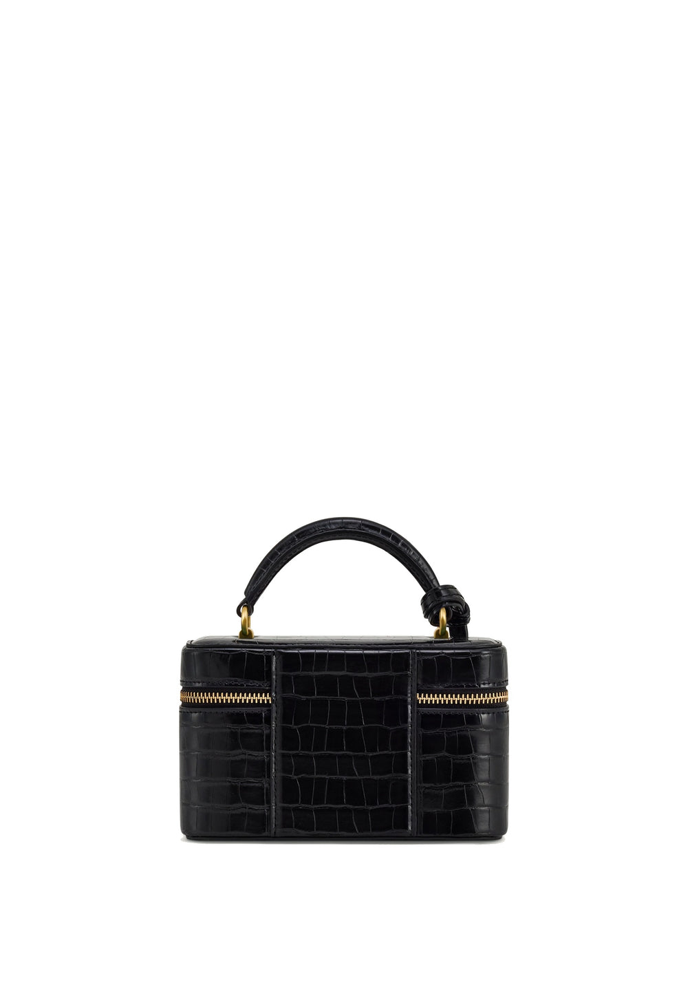 JW PEI Sac à main Cleo Black Croc — vue de dos