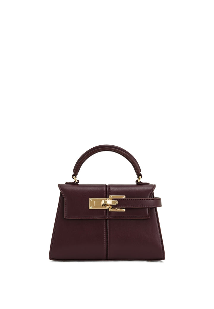 JW PEI Sac à main Elise Deep Burgundy — vue de face