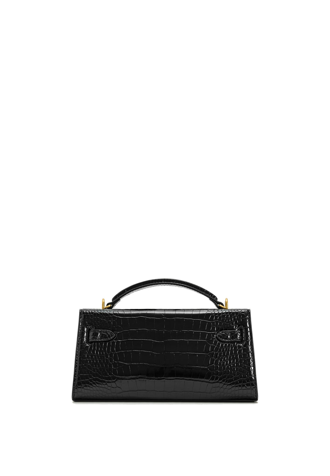JW PEI Sac à main Noor Black Croc — vue de dos
