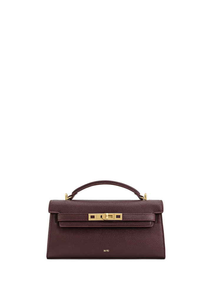 JW PEI Sac à main Noor Deep Burgundy — vue de face