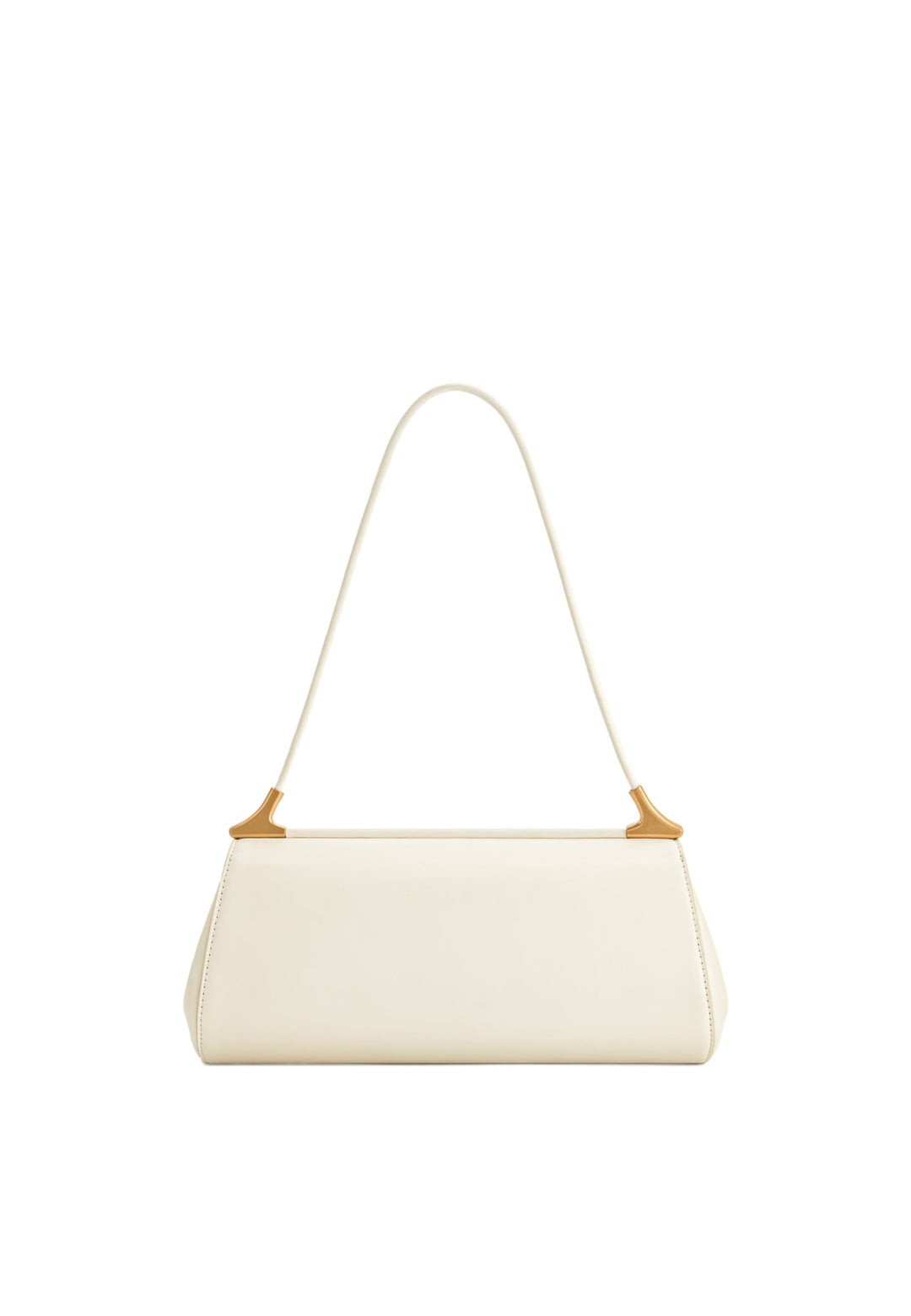 Sac bandoulière JW PEI Eloise blanc, porté épaule, fermeture magnétique, simili cuir