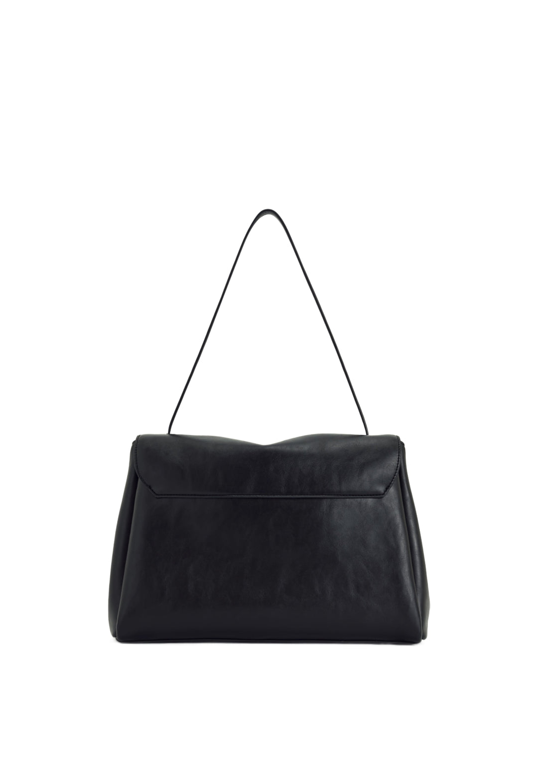 Sac bandoulière JW PEI Hilary noir, vu de dos, en simili cuir avec une sangle fine