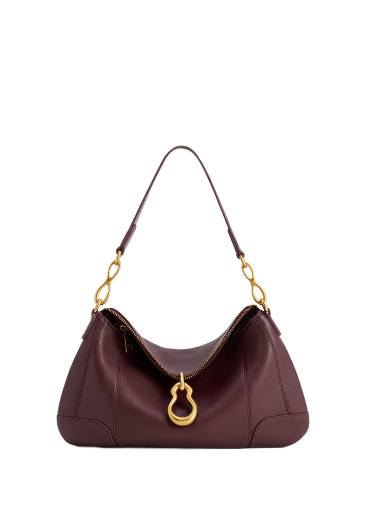 JW PEI Sac Bandoulière Jayla Deep Burgundy — vue de face