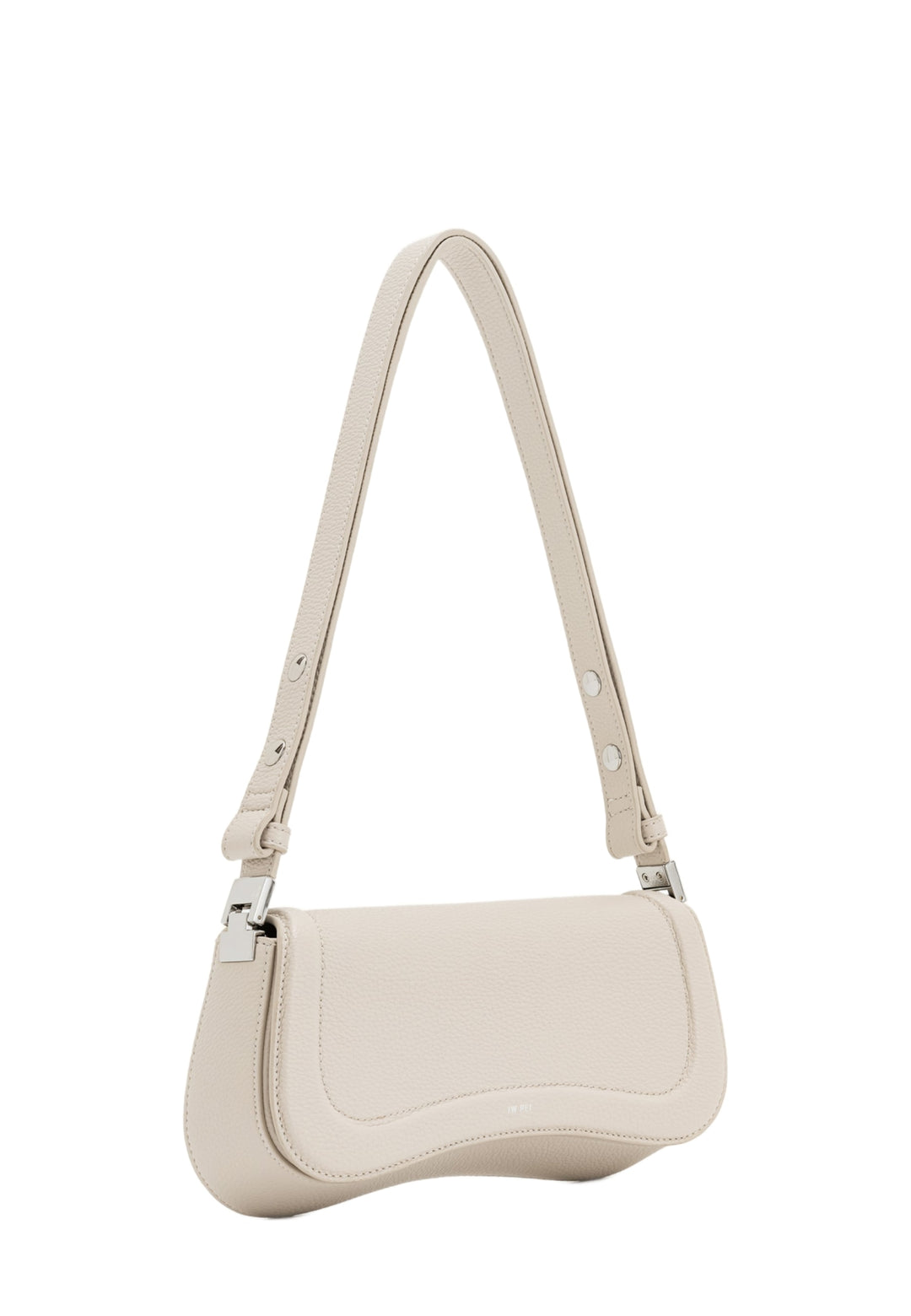 Sac bandoulière JW PEI Joy French Oak en simili cuir, porté à l'épaule, vue de côté