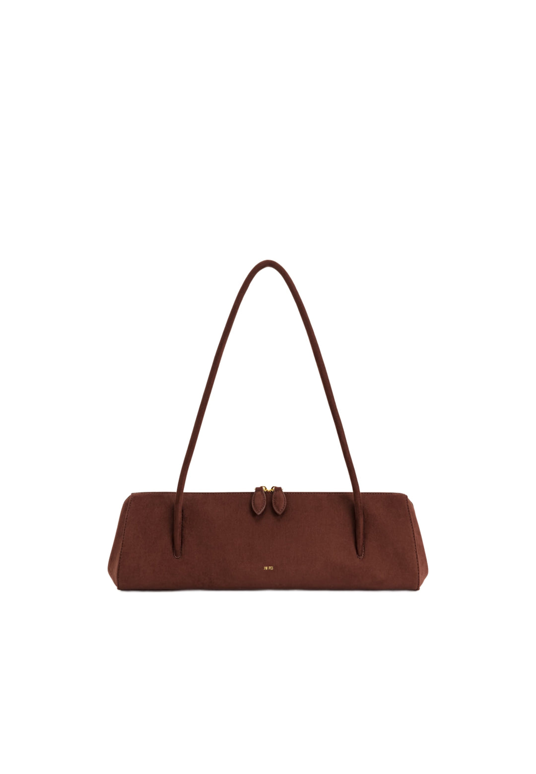 Sac bandoulière JW PEI Nova marron en polyester, vu de face