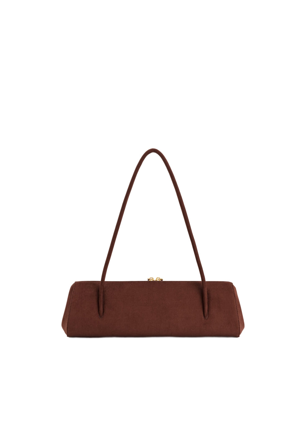 Sac bandoulière JW PEI Nova marron en polyester, vu de face
