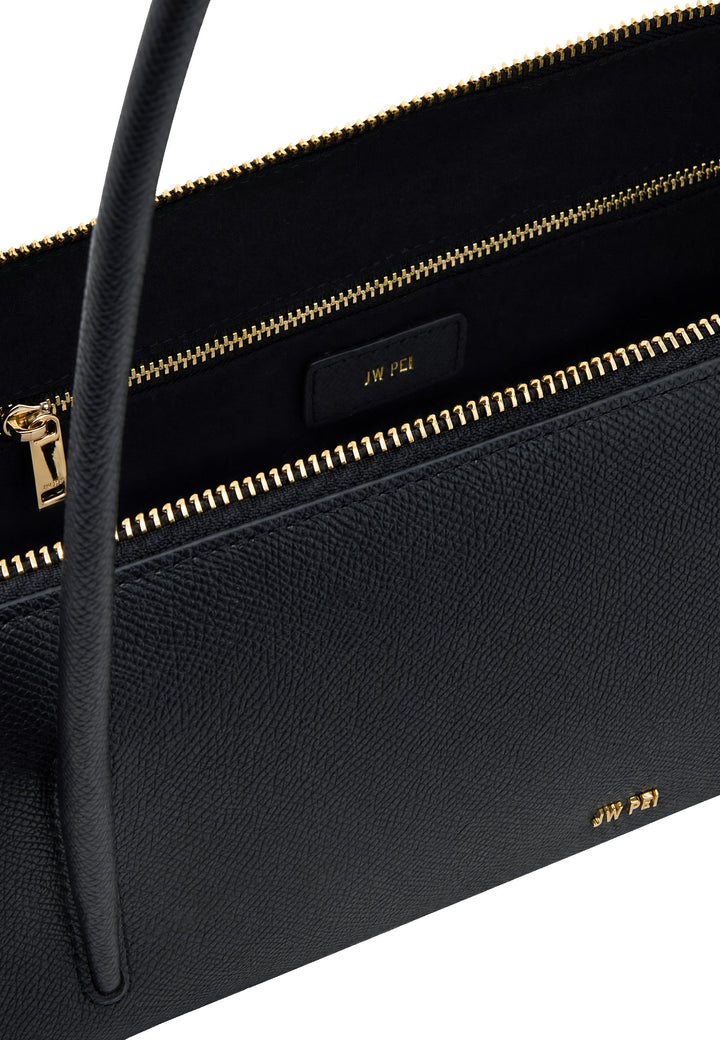 JW PEI Sac Bandoulière Nova Jet Black — vue intérieure