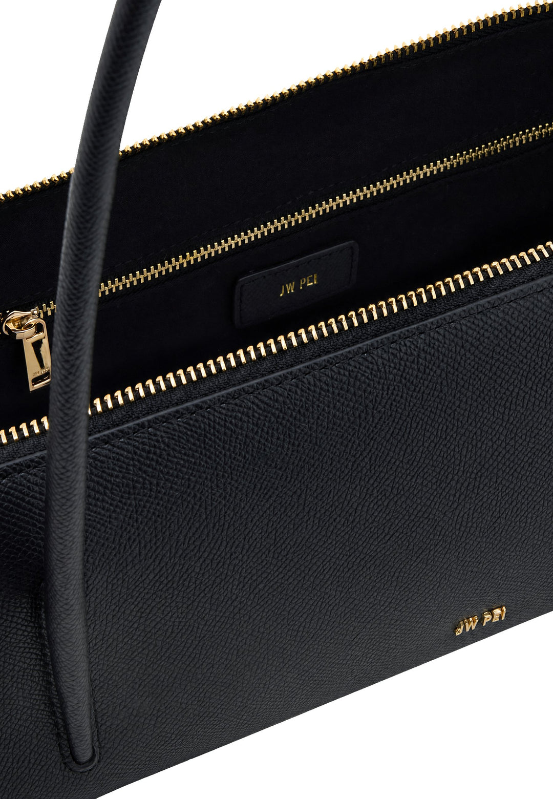 JW PEI Sac Bandoulière Nova Jet Black — vue intérieure