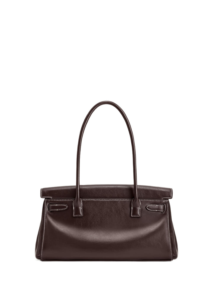 JW PEI Sac Bandoulière Yara Dark Brown — vue de dos