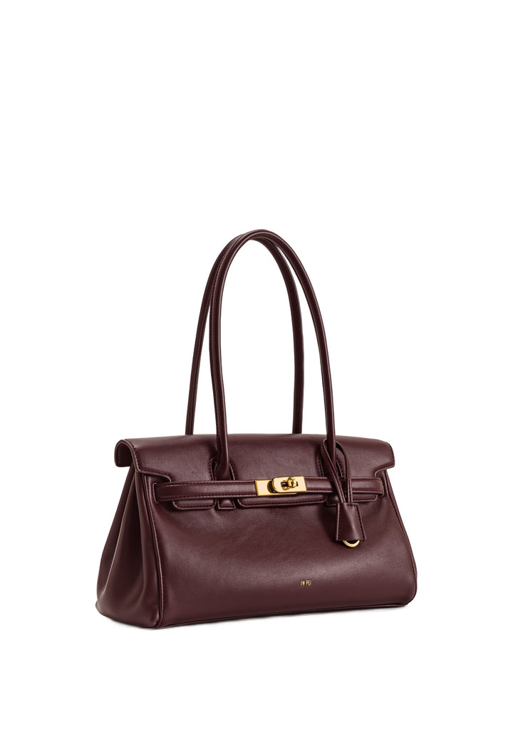 JW PEI Sac Bandoulière Yara Deep Burgundy — vue de côté