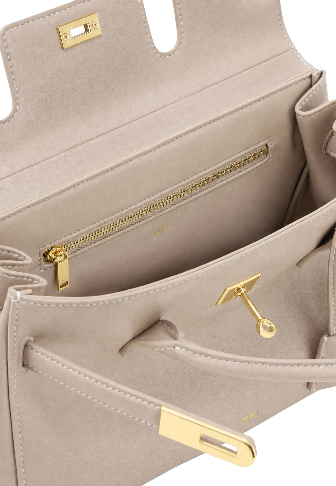 JW PEI Sac Bandoulière Yara Gray Apricot — vue détail